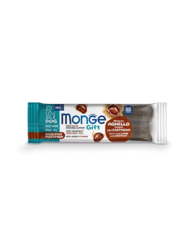 Monge Gift Meat Bars Dog Adult Lamb with chestnuts 40g