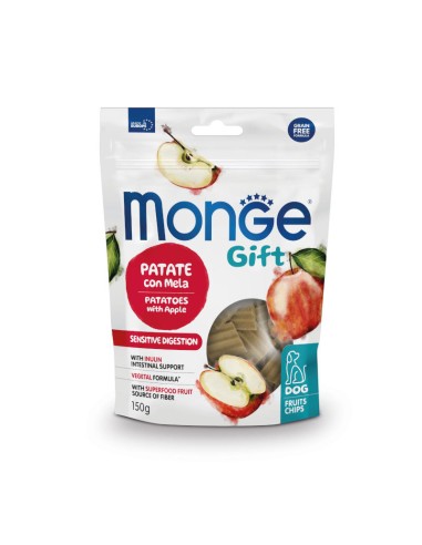 Monge Gift Fruits chips Dog Adult Ziemniaki z jabłkiem 150g