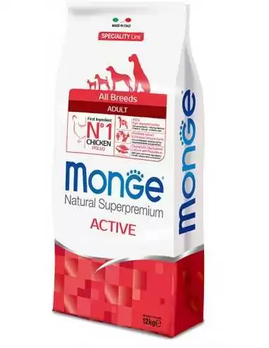 OUTLET MONGE ADULT ACTIVE WITH CHICKEN 12kg