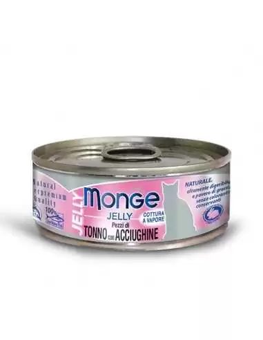 MONGE JELLY TUNA WITH SPOTS IN JELLY 80G