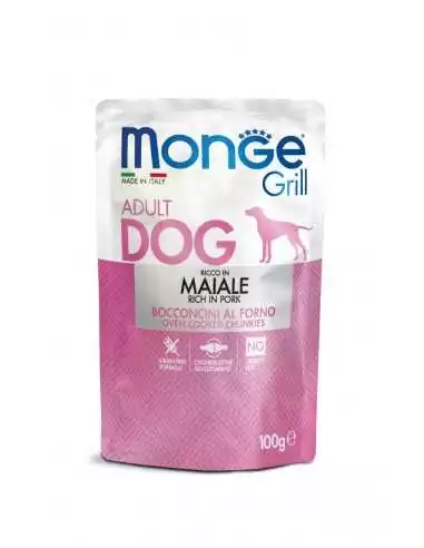 MONGE GRILL-MEAT PORK PIECES 100g