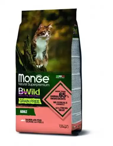 CAT BWILD GRAIN FREE LACHS 1,5 kg