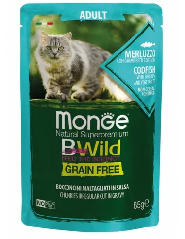 MONGE BWILD Grain Free Dorsz z...