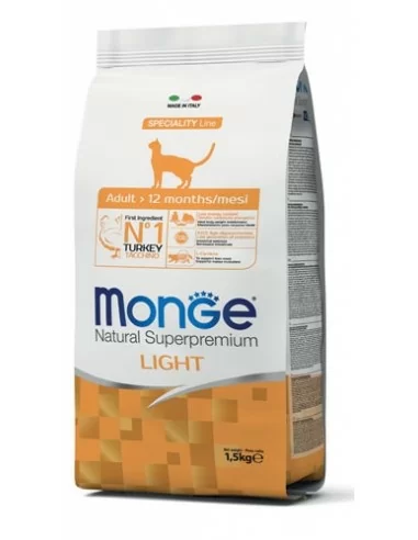 MONGE LIGHT TURKEY 1.5KG