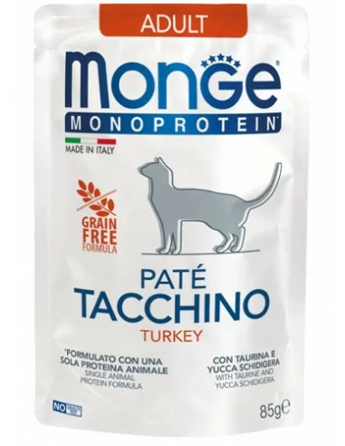 MONGE MONOPROTEIN with turkey meat 85g