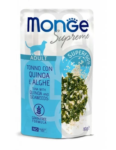 Monge Supreme pouch Adult Tuna with quinoa and seaweed 80g