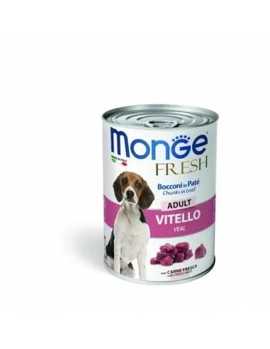 MONGE FRESH ADULT CHUNKS IN LOAF WITH VEAL 400g